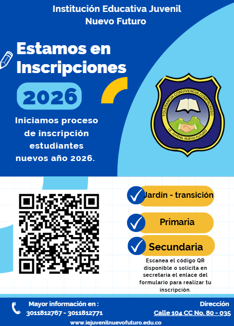 Inscripciones 2026.
